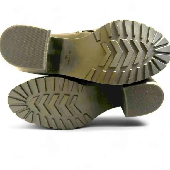 SUN +STONE Women's Sheilaa Lace-Up Zip Lug Combat Booties Sz 9.5 NWOT - Picture 6 of 6